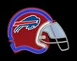 Buffalo Bills Neon Helmet