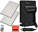 Pack Of 2 EN-EL5 Batteries & Battery Charger Kit for Nikon Coolpix P80 P90 P100 p500 P510 P520 Digital Camera + More