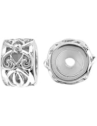 Storywheel® Silicon Stopper Bead / Charm in 925 Sterling Silver