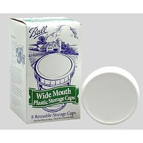 Jarden 37000 Ball 8 Pack Wide Mouth Plastic Cap