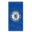 Zap Chelsea Blue Crest Printed Towel