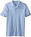 CLASSROOM Boys' Uniform Short Sleeve Interlock Polo