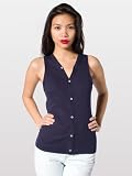 American Apparel Unisex Solid Rib Vest