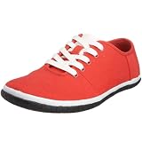Vivo Barefoot Women's Dylan Boat Shoe Red VB40014CRED 4 UK