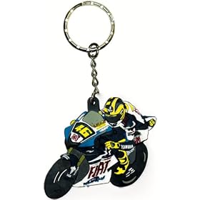 MotoGP design KEYFOB VALENTINO ROSSI #46 YAMAHA FIAT 2007