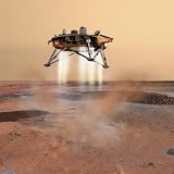 Phoenix Mars Lander Art Photographic Poster Print by Stocktrek Images, 24x24