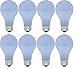 GE Lighting 48687 40-Watt A19 Reveal Bulbs, 8-Pack