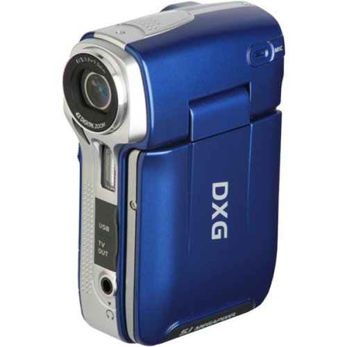 Childrens Toyshop  Photo : DXG DXG-565VB 5.0 Mega PIxel Ultra-Compact Digital Camcorder With 2.4-Inch LCD Display (Blue)