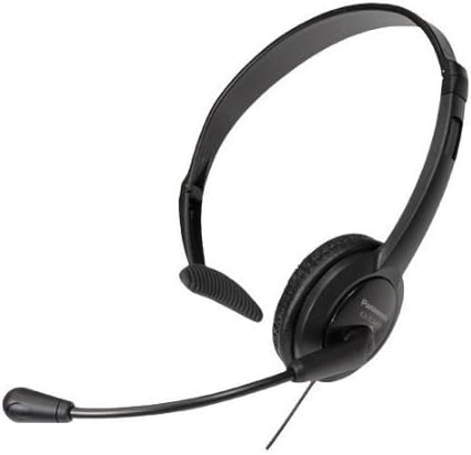 Panasonic Hands-Free Headset with Noise Cancelling Microphone, Adjustable Comfort Fit Headband For The KX-TGEA20B - KX-TGE232B - KX-TGE233B &amp; KX-TGE234B Expandable Cordless Phones