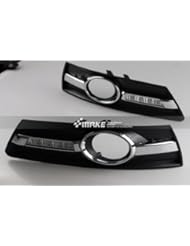 Automotive Parts and Accessories: 2PCS LED DRL Day Fog Light Turn Signal Drivingl Daytime Running Lamp Fit For VW CC 2010 2011 2012 - MING