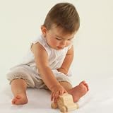 Sternengasse kleines Auto - Greifling aus Holz zum Schieben für Babies und Kleinkinder - 100% Natur - 