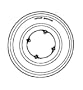 Shimano CP-HG22 Spoke Guard For 36H, Freewheel Clear