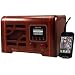 Grace Digital Victoria Wireless Internet Radio Featuring Pandora, NPR, SiriusXM, Rhapsody - Model GDI-IRN1941 (Color: Walnut)