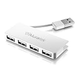 Aluratek AUH1204F Hi-Speed USB 2.0 Hub, 4-Port