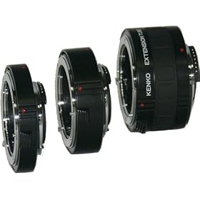 Kenko DG Auto Extension Tube Set for the Nikon AF Mount