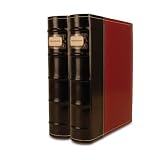 2 CD/DVD Storage Binders - Holds 96 Discs (Burgundy)