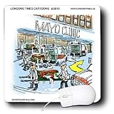 Londons Times Gen. 2 Medicine Doctors Cartoons - Mayo Sandwich Clinic - Mouse Pads