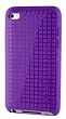 Speck Rubberized HD PixelSkin Case for iPod touch 4G (Purple)
