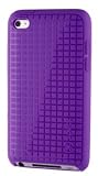 Speck Rubberized HD PixelSkin Case for iPod touch 4G (Purple)