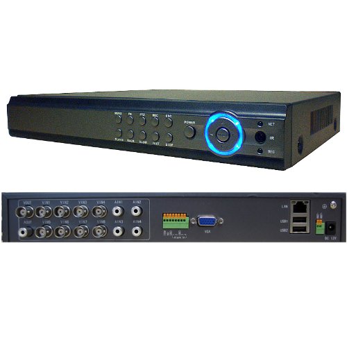 DNT 8ch 8 Channel H.264 Standalone Cameras Surveillance Cctv Dvr Digital Video Recorder Security Systems - D1(704x480)resolution Recording@120fps - Remote Network Monitoring - Support Internet Explorer - I-phone - Android - Wince - Symbian. CMS Software - 8ch Playback Simultaneously - USB Backup vga Output 4 Audio Input - Support USB Mouse Control product image