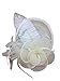 AM CLOTHES Womens Elegant Feather Mesh Flowers Fascinator