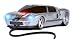 Wired Mouse - Ford GT Silver with Black Stripes image 1