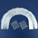 100 Self Sealing Bags Clear Plastic - 2 X 2 Inches