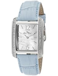 Lucien Piccard Womens 11593-02M/BBL Coca White Mother-Of-Pearl Dial Watch