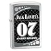 Zippo Jack Daniels 07-Casey Mears Brushed Chrome Lighter, 24686
