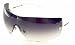 New Authentic VERSACE SUNGLASSES White Frame 2054 1000/8G Dark Gray Gradient Size: UNIQUE-115