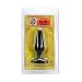 Doc Johnson Smooth Anal Plug, Medium, Black