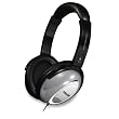 Noise Cancellation Headphones, Black/Gray, Sold as 1 each