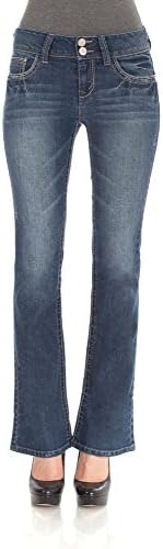WallFlower Juniors Luscious Curvy Barely Bootcut Jeans