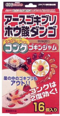 アースゴキブリホウ酸ダンゴ コンクゴキンジャム 32g