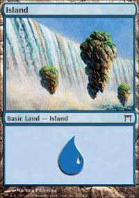 Magic: the Gathering - Island - Champions of Kamigawa - Foil