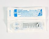5 cc/ml 2 pcs Syringe w/o Needles New Sterile Disposable Luer Lock Tip