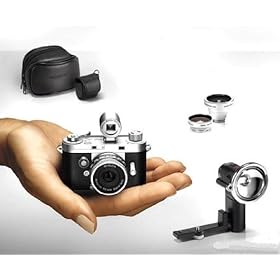 Minox DCC 5.1 Camera Aluminum Case Set with Flash, Telephoto and Wide Angle Lens 60693