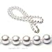 AAA Quality 18 Inch Round 6.5-7mm White Akoya SaltWater Cultured Pearl Necklace