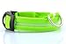 New Nylon LED Dog Night Safety Collar Flashing Light up W/circular Pendant Collar Size: 45-52cm Width: 2.5cm