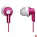 Panasonic RPHJE120P In-Ear Headphone, Pink