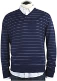 Fossil Sweater - Ridge Stripe V (Color: Peacoat)