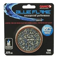 GAMO Blue Flame .177 Caliber Pellets (100 Count Blister Pack)