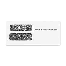 Tops Double Window 9 x 5 5/8 Inch Tax Form Envelopes for 1099 Misc/R Forms 24 Pack (2222)