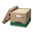 Bankers Box Stor/File 100% Recycled Medium-Duty Storage Boxes, Letter/Legal, 12 pack (12770)