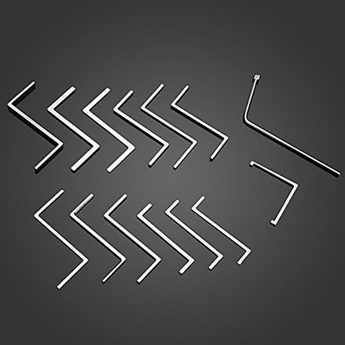 high quality lockpick Tension Wrench 14pcs Tension Wrench Push Rod professional locksmith tool