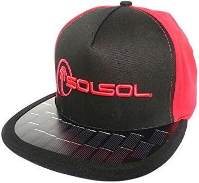 SOLSOL Solar Hat Charger That Charges &amp; Extends The Battery Life Of Your Cell Phones