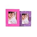 Set of 2 MDF Epoxy Frames - Pink/ Pink Damask (4x6"/5x7")