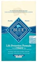 Blue Buffalo Large Breed Adult Dog Dry Food, Natural Fish and Oatmeal Recipe, 30-Pound Bag