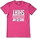 Threadrock Big Girls' This Is My Handstand Shirt Youth T-Shirt XL Fuchsia