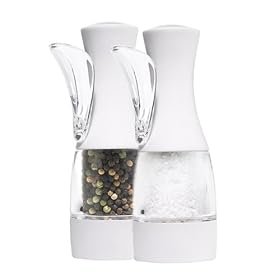Chef¿n Olle Pepper Grinder and Salt Grinder Set, Meringue by Chef'n